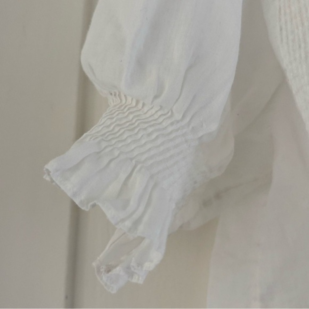 DOEN White Karlie Top - Picture 3 of 4